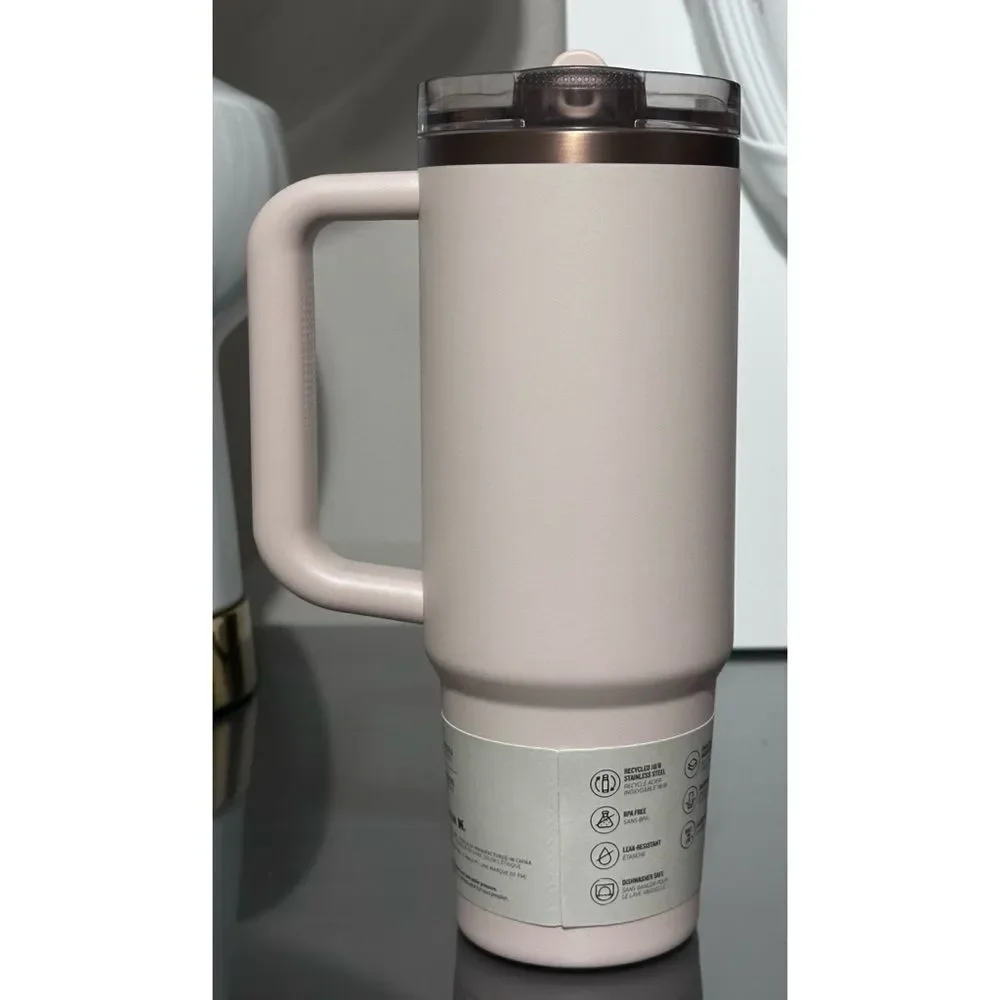 STANLEY QUENCHER PROTOUR FLIP STRAW TUMBLER | 30 OZ, GILDED SUGAR‎ - Picture 2 of 4